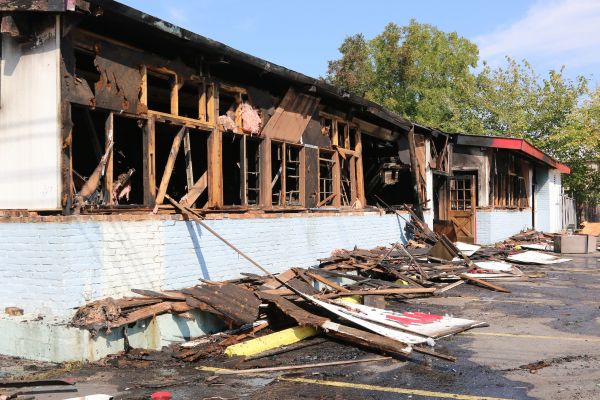 Commercial Fire Damage Repair Service